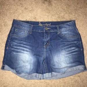 Blue Jean Shorts